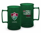 Caneca de Vidro Fluminense 400ml - Brasfoot Presentes