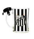 Caneca De Vidro Gigante Com Campainha 650ml - Santos Caneca De Vidro Gigante Com Campainha 650ml - Santos