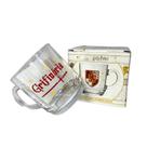 Caneca de Vidro Lufa Lufa - Grifinória - Sonserina - Corvinal Caneca de Vidro Lufa Lufa - Grifinória - Sonserina - Corvinal