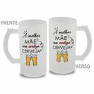 Caneca de Vidro Mãe Jateado Caneca de Vidro Mãe Jateado