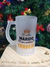 Caneca de vidro para chopp