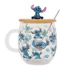 Caneca de vidro Silver Buffalo Disney Lilo & Stitch 17 onças