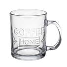 Caneca De Vidro Transparente 350ml