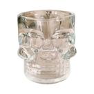 Caneca De Vidro Transparente Com Cabeça De Caveira De Halloween Para Café, Suco, Uísque, Vinho E