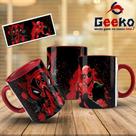 Caneca Deadpool Porcelana Geeko Oficial