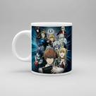 Caneca Death Note Light Near L Misa Ryuk Branco Death Note 2
