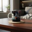 Caneca Death Note Light Near L Misa Ryuk Branco Death Note