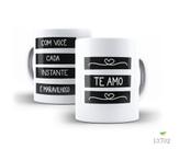 Caneca Delicadeza Monocromática Caneca Delicadeza Monocromática