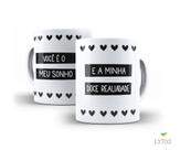 Caneca Delicadeza Monocromática Caneca Delicadeza Monocromática
