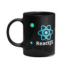 Caneca Dev React JS - Preta