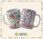 Caneca dia das crianças para colorir 10 Caneca dia das crianças para colorir 10
