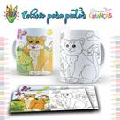 Caneca dia das crianças para pintar 12 Caneca dia das crianças para pintar 12