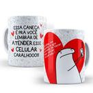 Caneca Dia dos Namorados Casal Personalizada Flork Engraçada