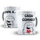 Caneca Dia dos Namorados Flork Engraçada Porcelana Modelo 6