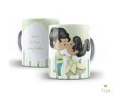 Caneca Dia dos Namorados Principes e Princesas