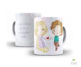 Caneca Dia dos Namorados Principes e Princesas