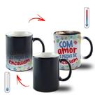 Caneca Dia dos Pais Flork Meme- Com Amor as Peças Se Encaixam