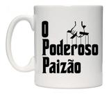 Caneca Dia Dos Pais Poderoso Paizão Chefão Logo Frases