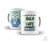 Caneca dia dos professores corujinha 12