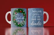 Caneca Dinda ou Dindo Natal