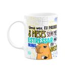 Caneca Divertida Capivaras - 8 meses sem me estressar - M2