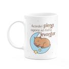 Caneca Divertida Capivaras - Acordei plena Caneca Divertida Capivaras - Acordei plena