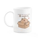 Caneca Divertida Capivaras - Saindo da zona de conforto