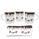Caneca Divertida Chocolate Quente Kawaii Presente Geek