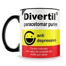 Caneca Divertida Estampa de Remédio 325ml - Presente Criativo