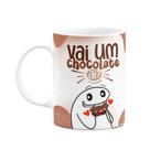 Caneca Divertida Flork - Vai um chocolate aí