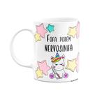 Caneca Divertida - Fofa porém nervosinha! Unicórnio Caneca Divertida - Fofa porém nervosinha! Unicórnio