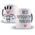 Caneca Divertida - Meme Flork - Best Fofoqueiras Forever