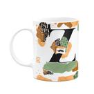 Caneca do Pai - Inicial do nome letra Z - Bg-Green
