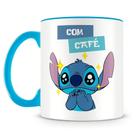 Caneca do Stitch - Com Café e Sem Café - Cerâmica de Alta Qualidade