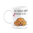 Caneca Dog - Meu Cocker Spaniel, melhor pessoa! - Branca Caneca Dog - Meu Cocker Spaniel, melhor pessoa! - Branca