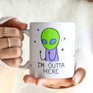 Caneca DrPepper ET Alien I'm Outta Here Caneca DrPepper ET Alien I'm Outta Here