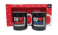 Caneca Dupla Casal Gamer Amor - Presente Dia dos Namorados