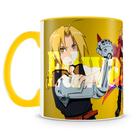 Caneca Edward Elric - Fullmetal Alchemist - Cerâmica de Alta Qualidade - 325 ml