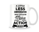 Caneca Elvis Presley little less conversation