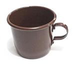 Caneca em alumínio 250ml Marrom