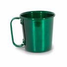 Caneca em alumínio 350ml Verde Metálico