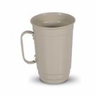 Caneca em alumínio 650ml Bege