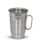 Caneca em Alumínio Térmica de Chopp e Cerveja Beer - Cromada