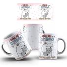 Caneca em Cerâmica 325ml Para Dia das mães Flork