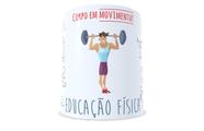 Caneca em Cerâmica Educação Física 325ml de Energia e Movimento