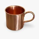 Caneca em Cobre Puro Sem Verniz para Uso Medicinal - 350ml