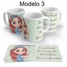 Caneca Em Porcelana Dia Da Mulher-325ML
