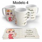 Caneca Em Porcelana Dia Da Mulher-325ML