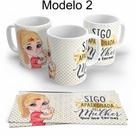 Caneca Em Porcelana Dia Da Mulher-325ML