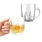 Caneca Em Vidro 235ml - XIVI023 - RISCO - P20-17 - PIRAMIDES Caneca Em Vidro 235ml - XIVI023 - RISCO - P20-17 - PIRAMIDES